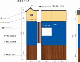涵洞通道工程简介牌