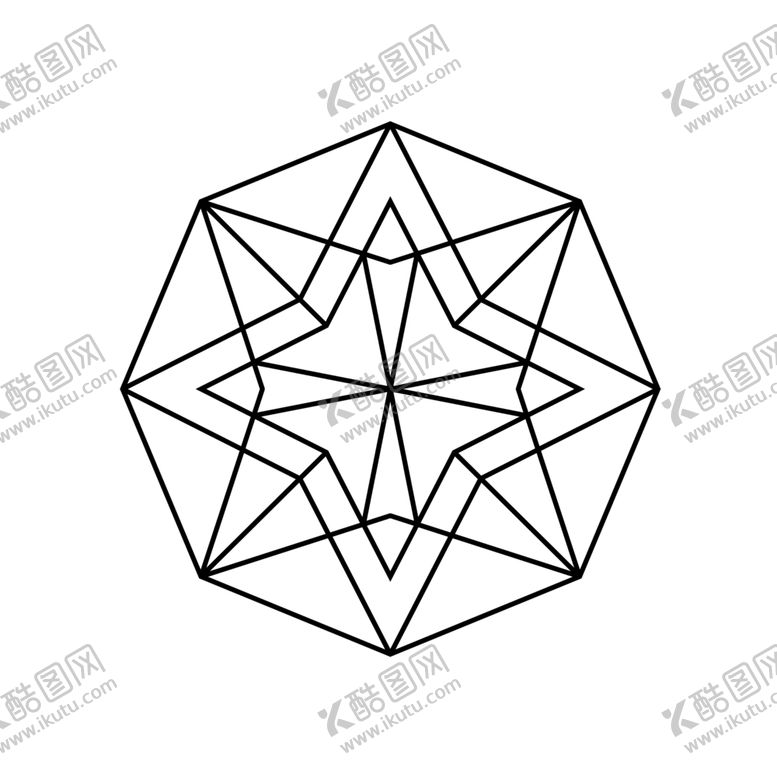 编号：88361510281723124924【酷图网】源文件下载-抽象几何图案