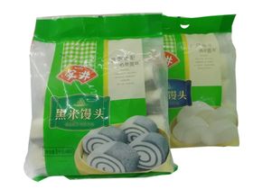 安井牛奶黑米馒头1000g