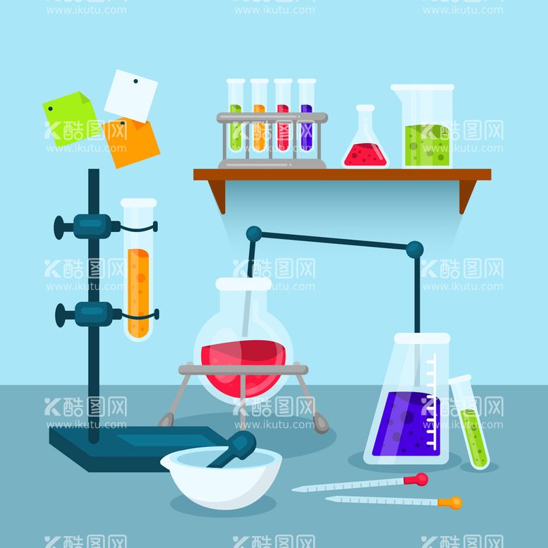 编号：83209011200745089882【酷图网】源文件下载-实验器材 