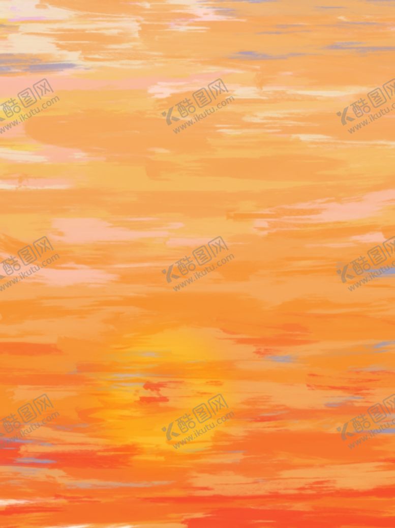编号：56661010311759544339【酷图网】源文件下载-橙色油画背景