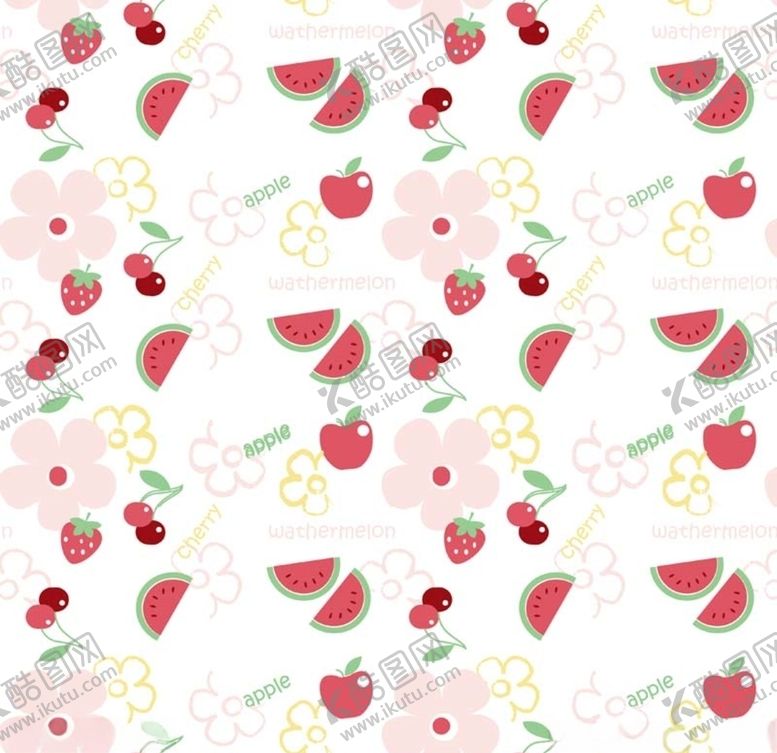 编号：37232009092040089152【酷图网】源文件下载-水果西瓜卡通手绘热带