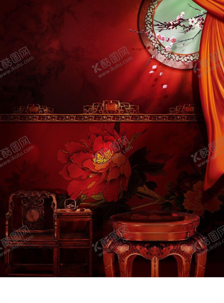 编号：14947305091356016554【酷图网】源文件下载-红色背景