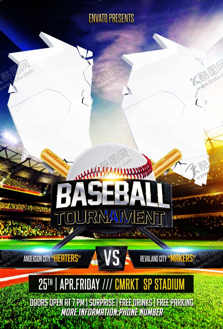 编号：79536210021801374504【酷图网】源文件下载-棒球运动