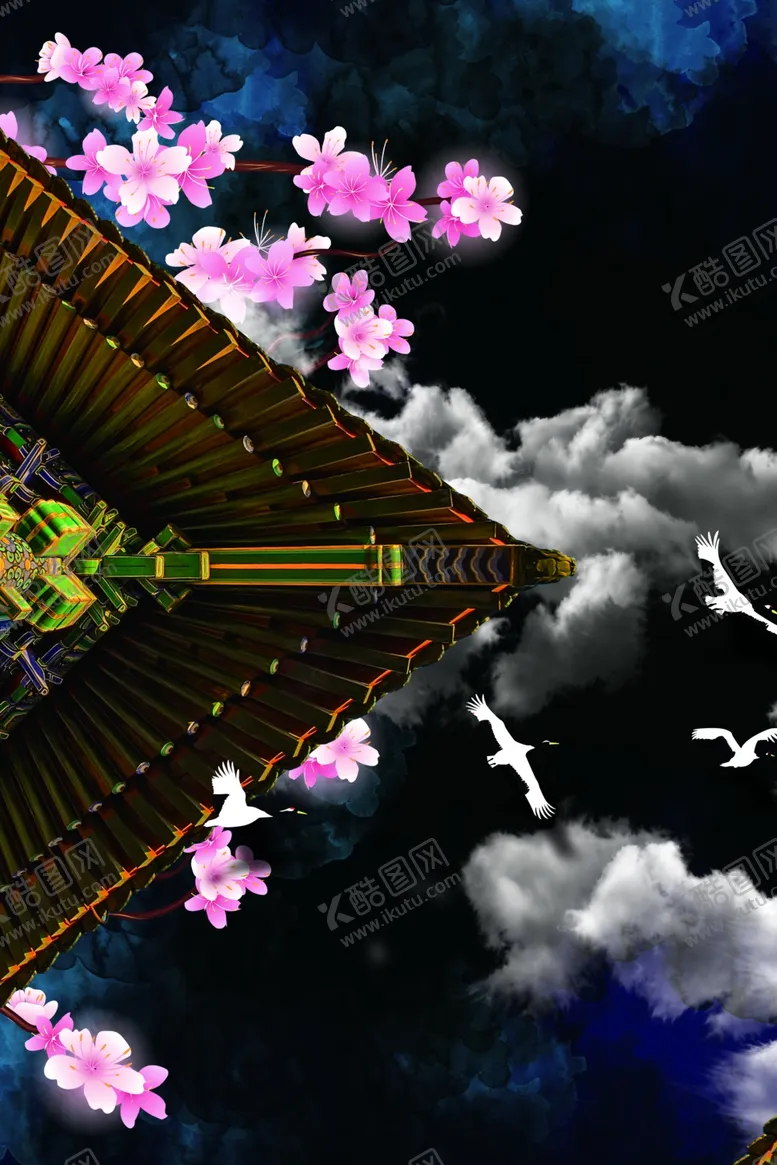 编号：63064407030855199618【酷图网】源文件下载-新中式底纹背景