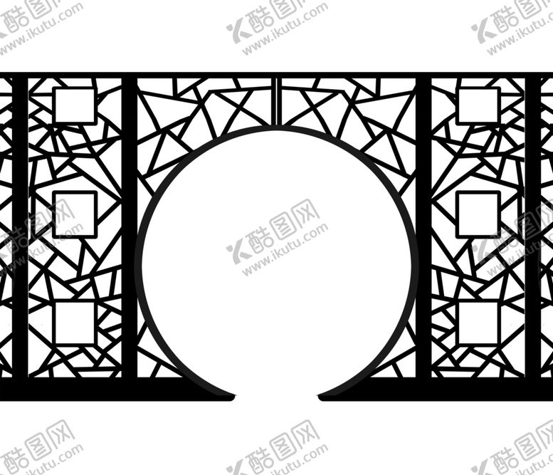 编号：30414606180309283505【酷图网】源文件下载-古典窗格