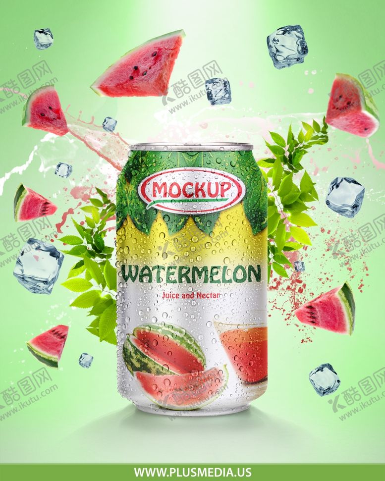 编号：23005810180105467872【酷图网】源文件下载-易拉罐包装效果样机