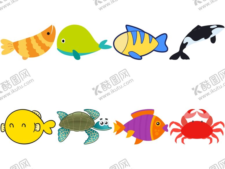 编号：31908404200322256283【酷图网】源文件下载-海洋生物