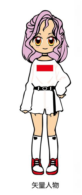 卡通女孩