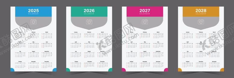 编号：64879304281733047081【酷图网】源文件下载-2026年历模板