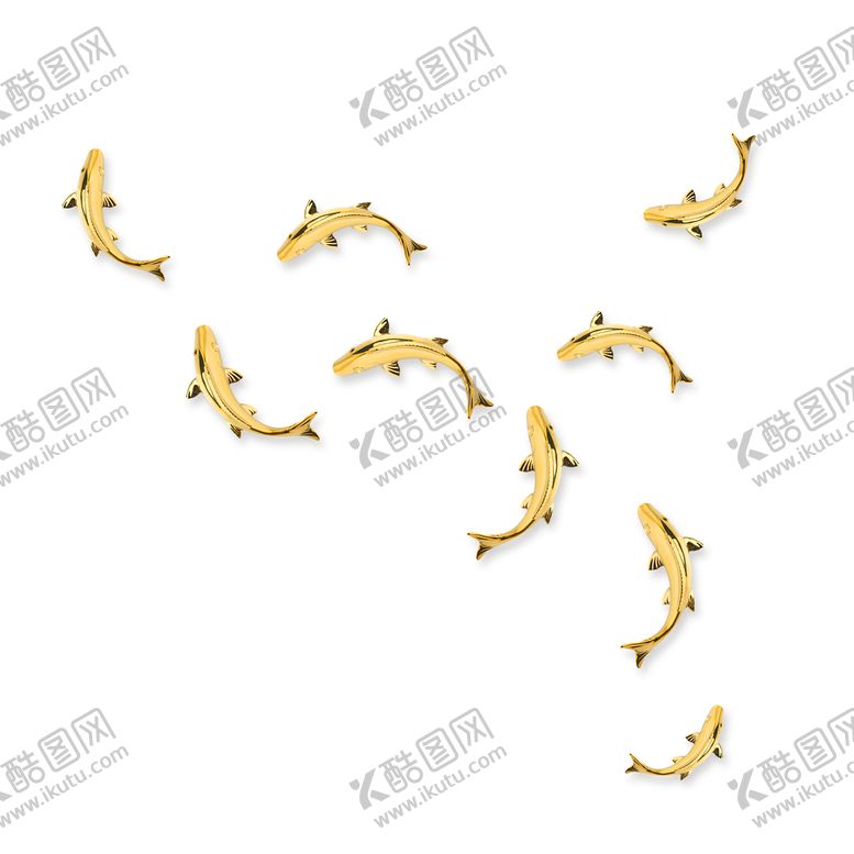 编号：68471309231825333158【酷图网】源文件下载-透明 手绘 九鱼 元素 素材