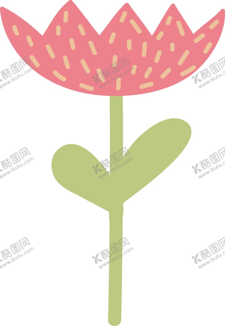 编号：78613102071712268301【酷图网】源文件下载-卡通小花           