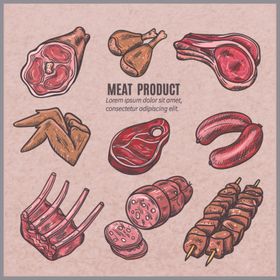 肉肉制品鲜肉食品