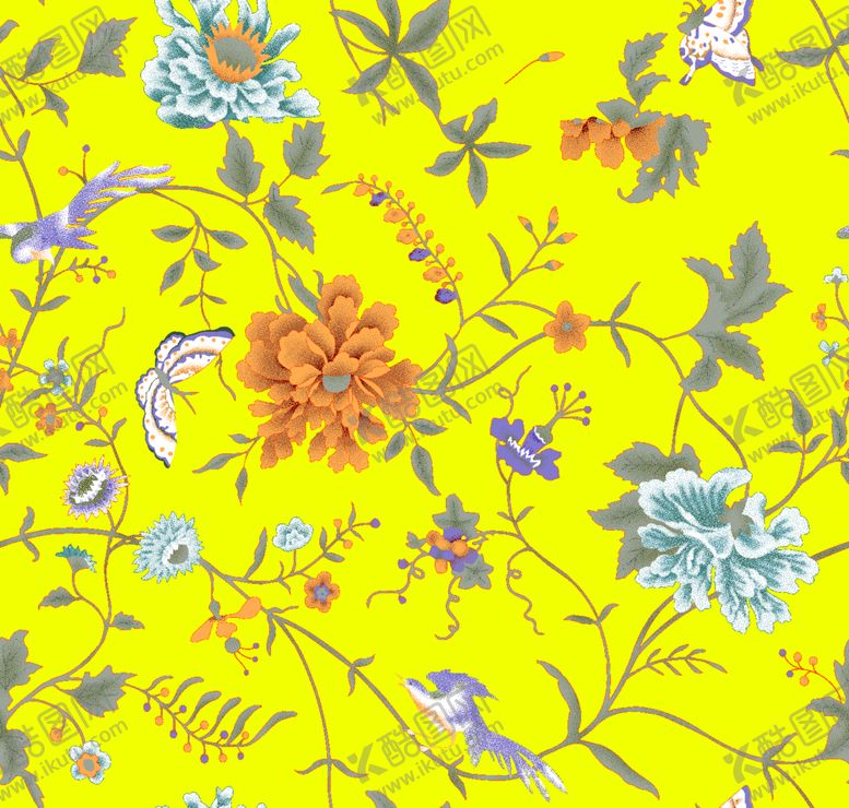 编号：87720710020605207679【酷图网】源文件下载-小碎花散花