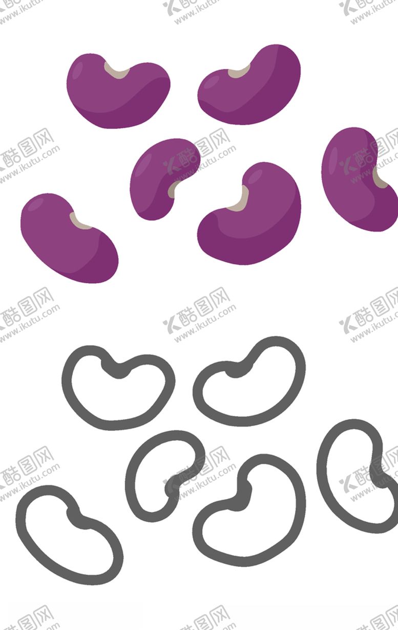 编号：78985910100806159427【酷图网】源文件下载-手绘卡通蔬菜