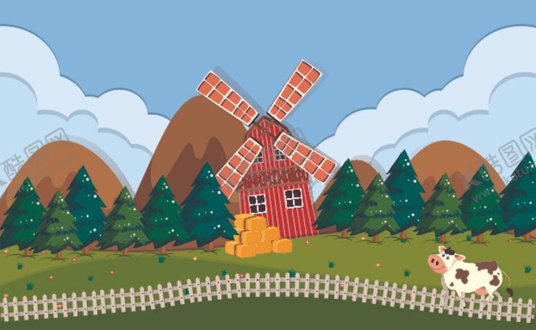 编号：89992810310935239832【酷图网】源文件下载-卡通农场
