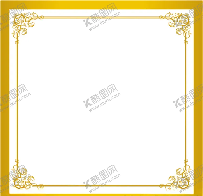 编号：37042504260842247035【酷图网】源文件下载-金色边框
