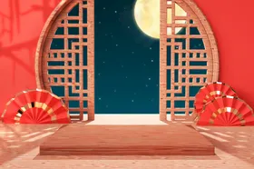 c4d模型格式psd格式中国风动画素材电商