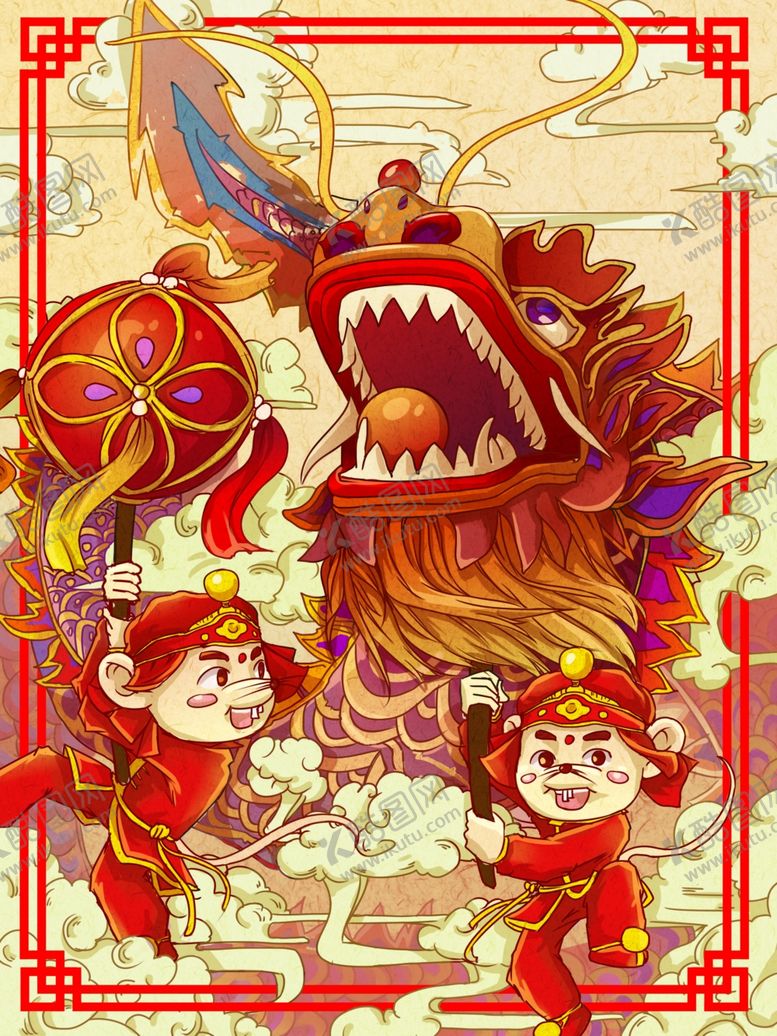 编号：80834909171038226666【酷图网】源文件下载-鼠年大吉