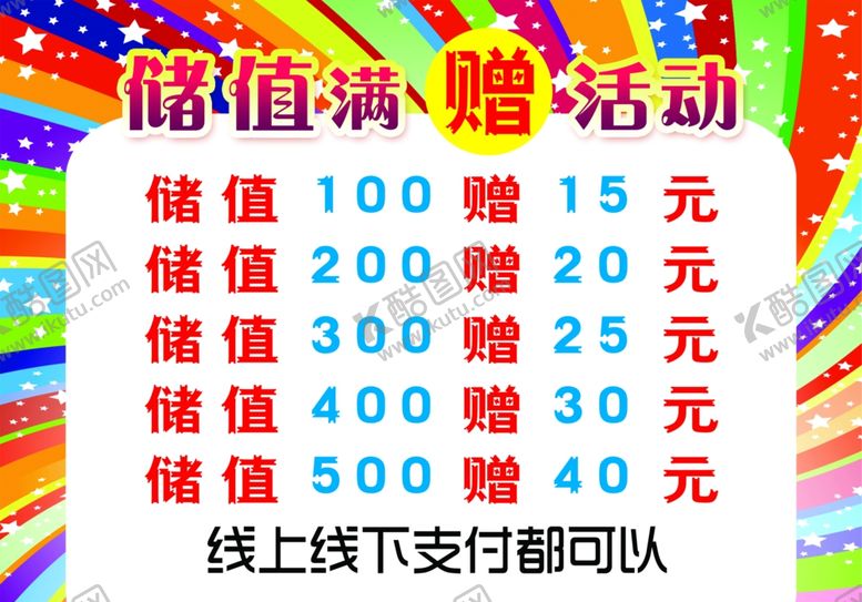 编号：56073607071752418522【酷图网】源文件下载-储值菜单