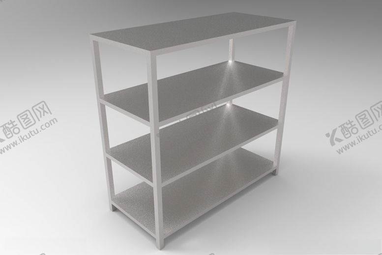 编号：68974909262227464317【酷图网】源文件下载-3D四层货架