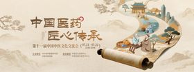 中国医药宣传背景图