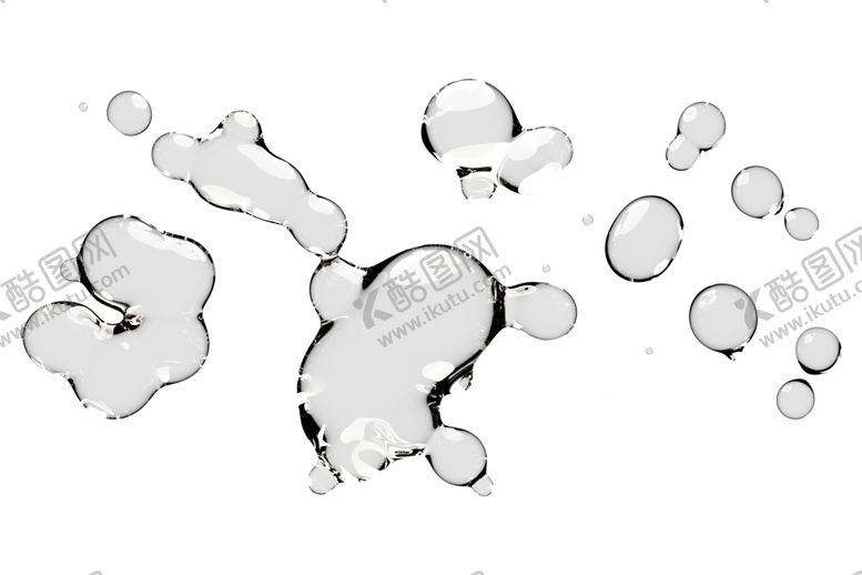 编号：74531009200318546674【酷图网】源文件下载-透明水滴液体叠层素材