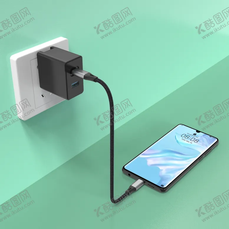 编号：55656901200621145262【酷图网】源文件下载-墙插手机充电器
