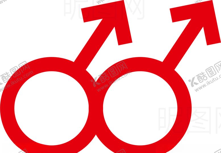 编号：70875207141818019526【酷图网】源文件下载-性别符号