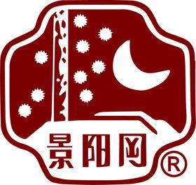 景阳冈条纹线条