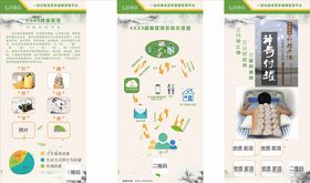 健康管理展架