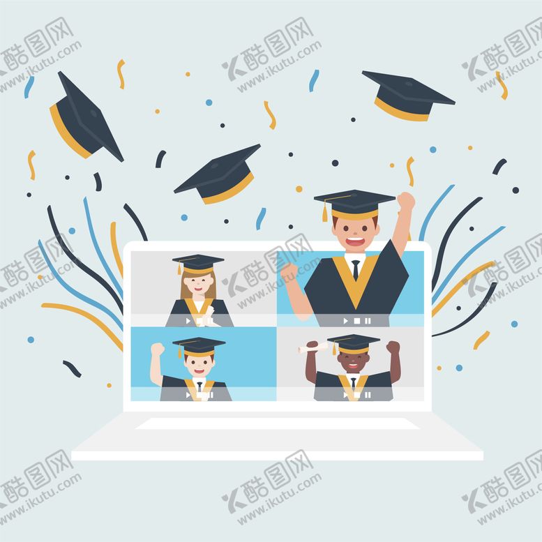 编号：60866601261634548583【酷图网】源文件下载-虚拟毕业典礼 