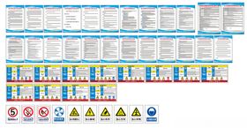 公司制度牌岗位风险告知卡标志