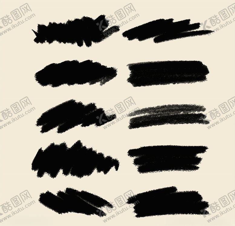 编号：13613310300036113598【酷图网】源文件下载-水墨笔触