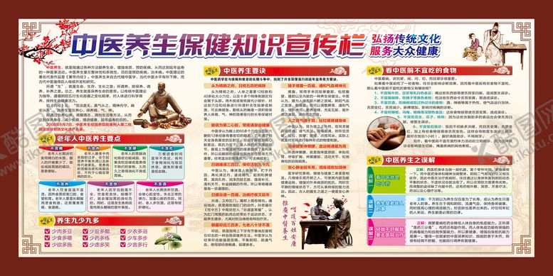 编号：80490011110011046950【酷图网】源文件下载-中医宣传栏