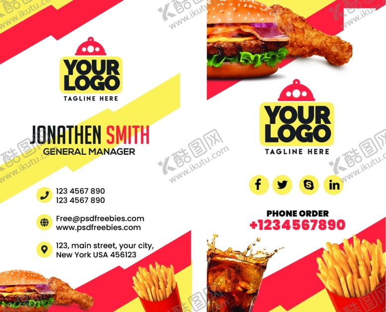 编号：32295510192141465260【酷图网】源文件下载-名片设计