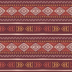 波西米亚传统花纹图案