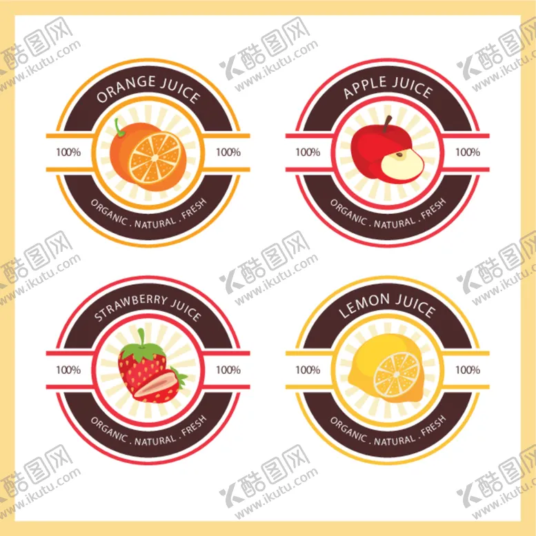编号：82592612130348547449【酷图网】源文件下载-水果标签