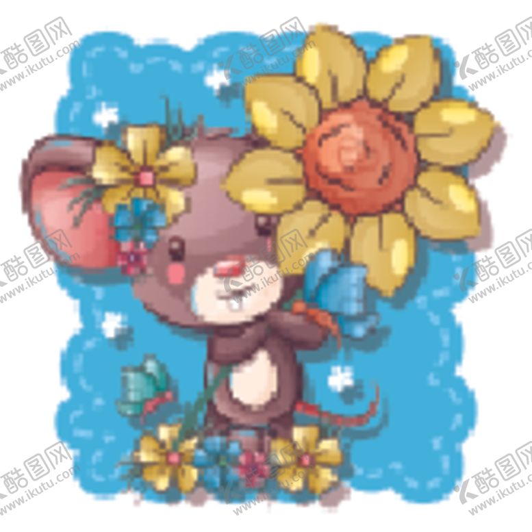 编号：89326110090020246679【酷图网】源文件下载-可爱卡通鼠