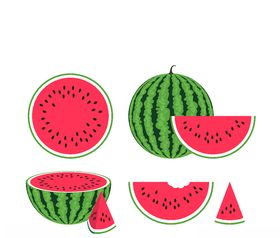 西瓜矢量图