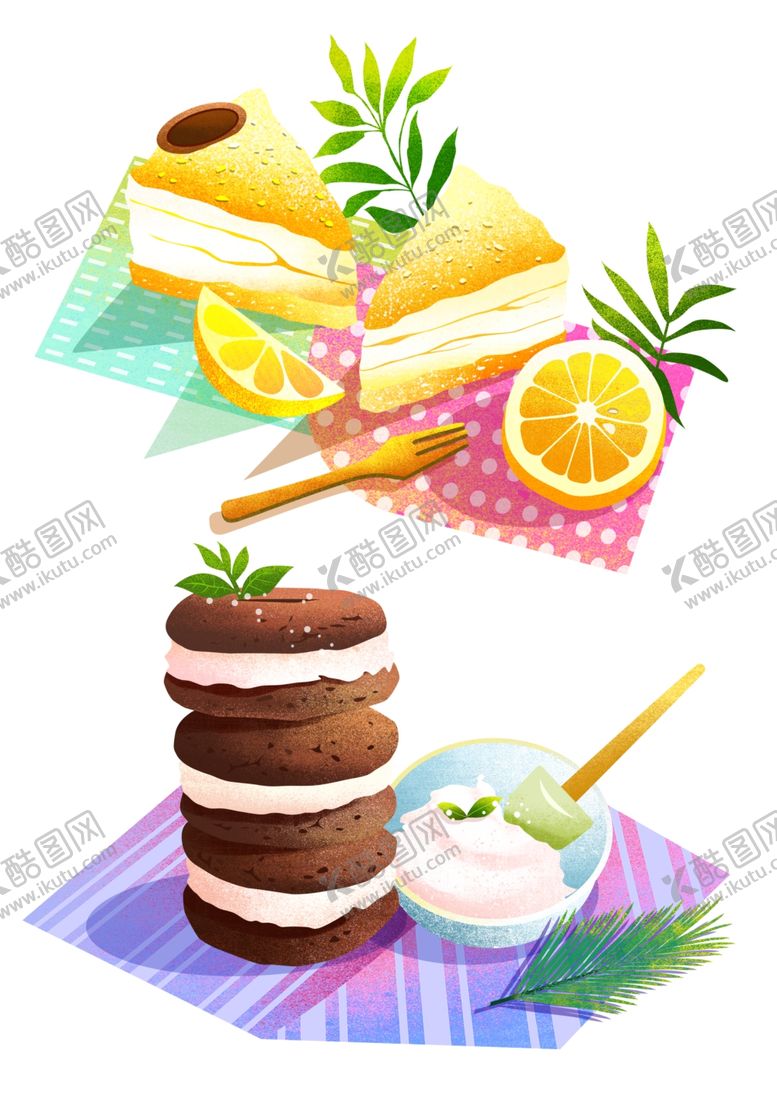 编号：75320710150721158521【酷图网】源文件下载-手绘餐饮美食