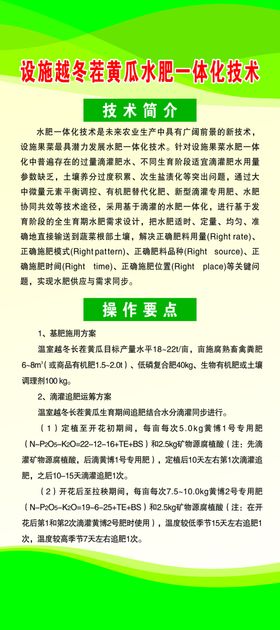 绿色展架