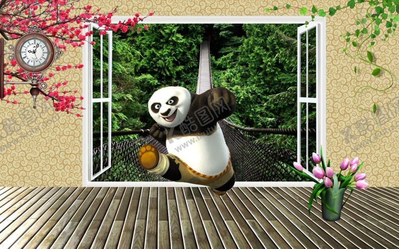 编号：90470106252321018149【酷图网】源文件下载-卡通背景墙