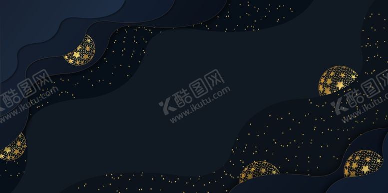 编号：25904509211143222433【酷图网】源文件下载-蓝色横版背景展板