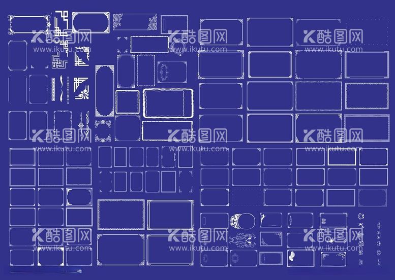 编号：15507512110458176490【酷图网】源文件下载-花纹边框