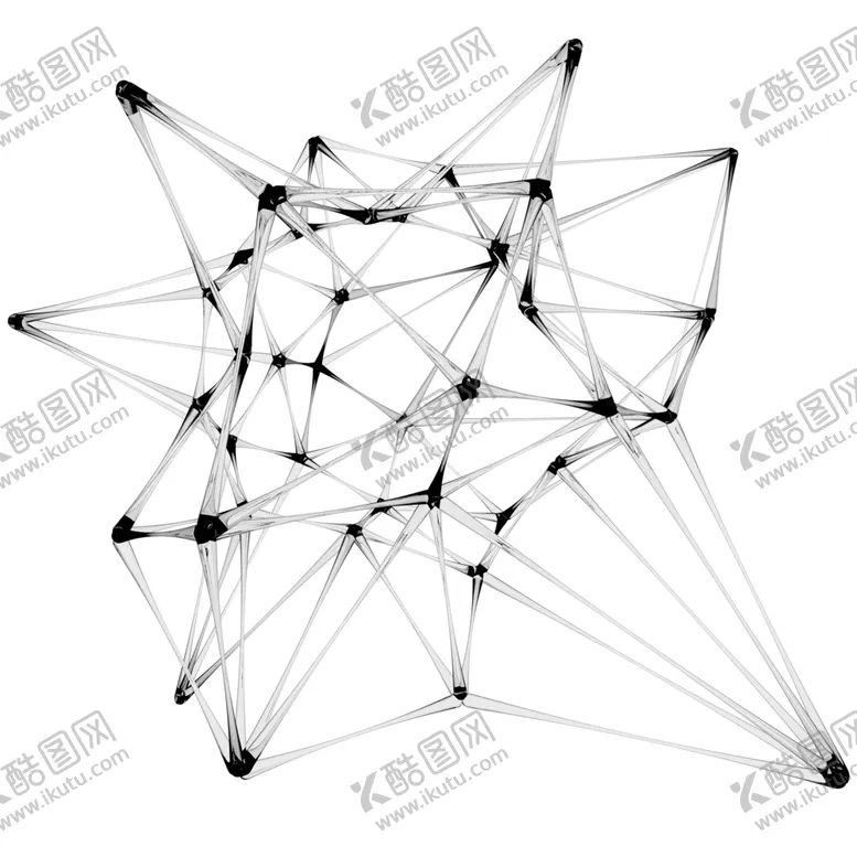 编号：78854803151451153256【酷图网】源文件下载-抽象晶格