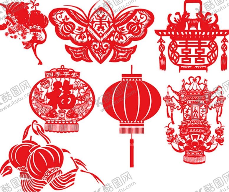 编号：26834009231411011507【酷图网】源文件下载-新年剪纸图片