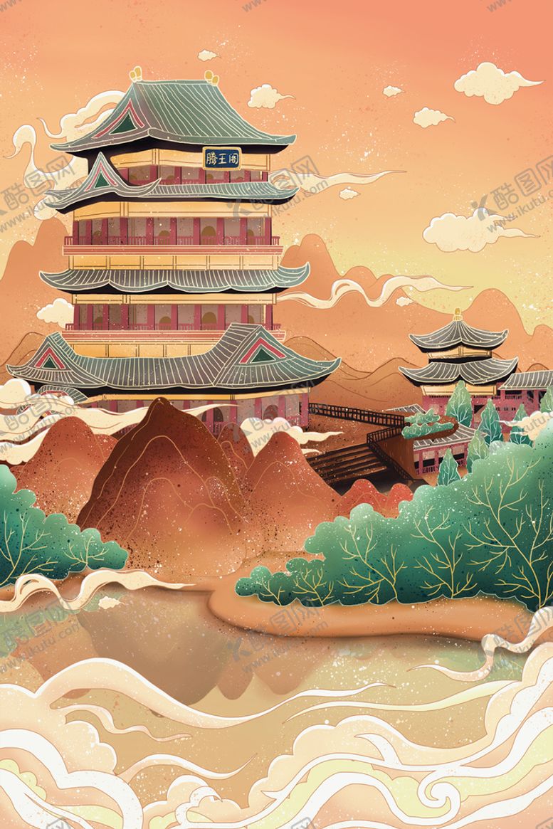 编号：86124410190714381110【酷图网】源文件下载-国潮风图片