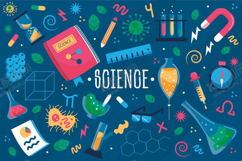 编号：47366109251102103087【酷图网】源文件下载-化学实验主题插画素材