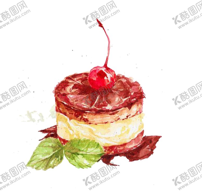 编号：89384204220346288818【酷图网】源文件下载-手绘卡通可爱蛋糕甜点免抠PNG